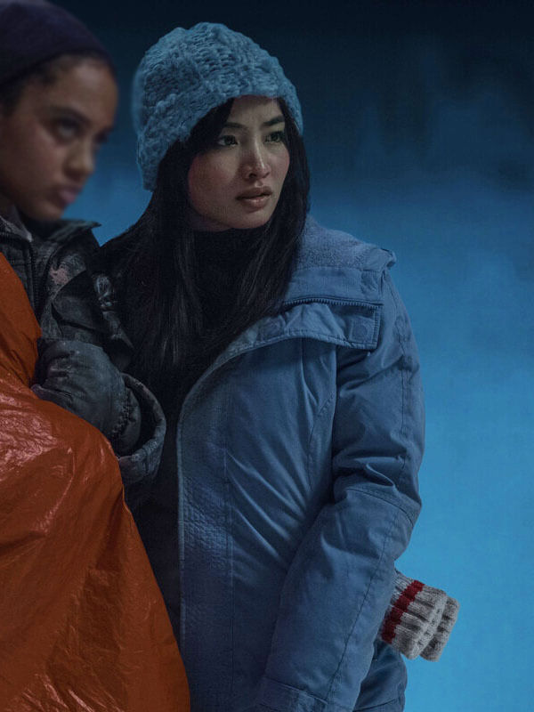 Cate Randa Monarch Legacy Of Monsters Season 01  Cyan Puffer Jacket