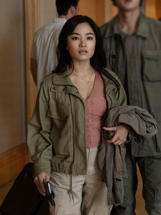 Cate Randa Monarch Legacy Of Monsters Season 01 Green Cotton Jacket