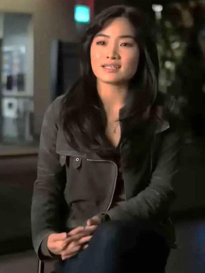 Cate Randa Monarch Legacy Of Monsters Season 01 Green Suede Jacket