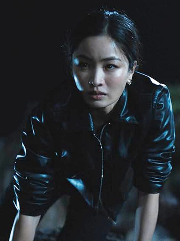 Cate Randa Monarch Legacy Of Monsters Season 2 Black Leather Jacket