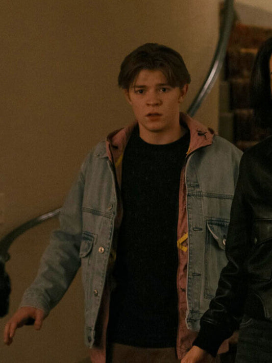 Charlie Dessen Dark Matter Season 01 Blue Denim Jacket