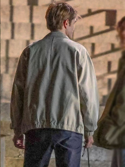 Charlie Thompson The Drama 2026 Tan Cotton Track Jacket