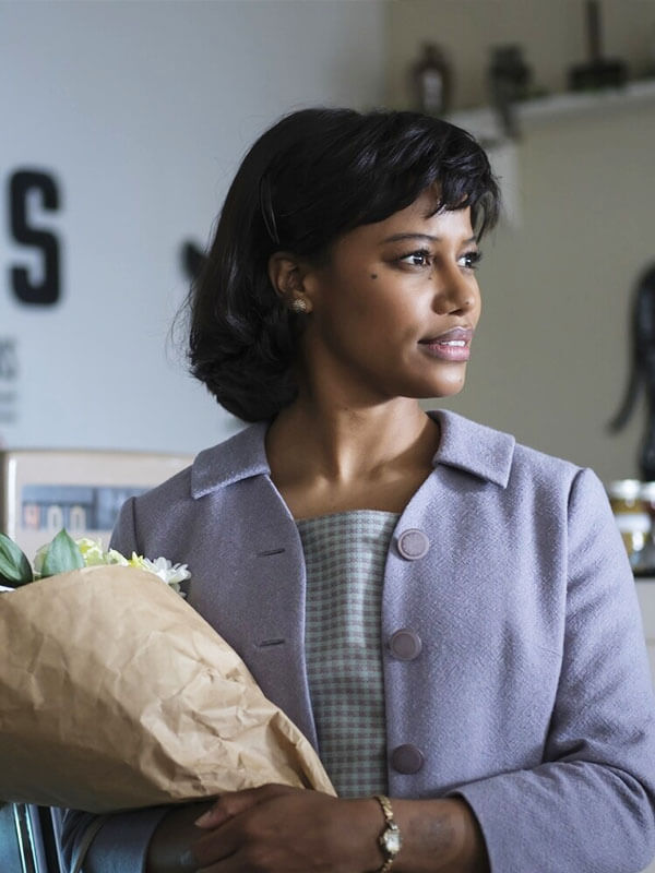 Charlotte Hanlon It Welcome To Derry Purple Wool Jacket