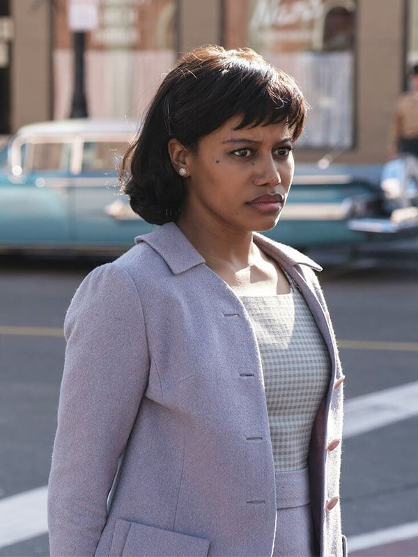 Charlotte Hanlon It Welcome To Derry Purple Wool Jacket