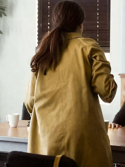Charly Clive Rooster Season 01 Brown Cotton Coat