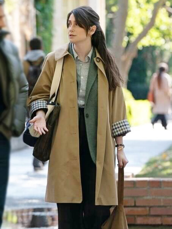 Charly Clive Rooster Season 01 Brown Cotton Coat