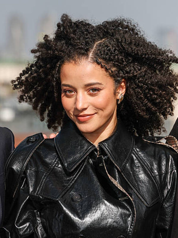 Chase Infiniti One Battle After Another Premiere Black Leather Trench Coat