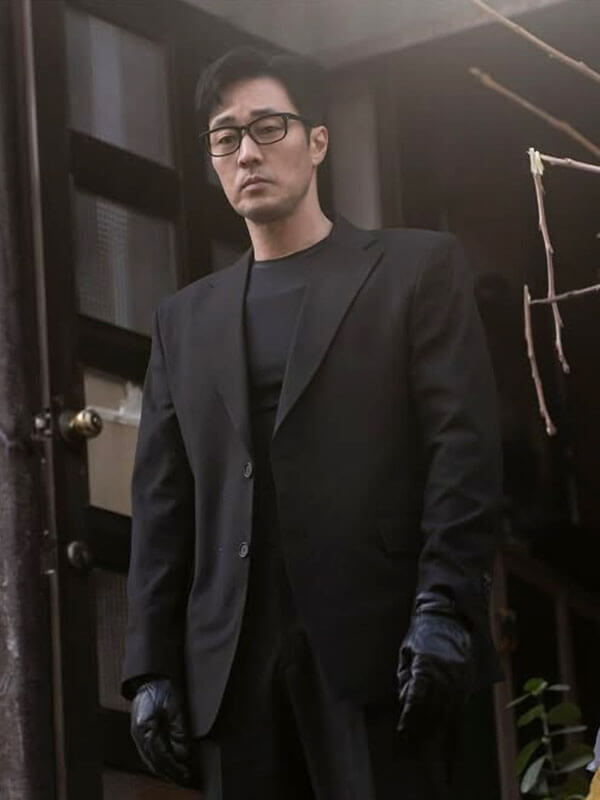 Chief Kim Agent Kim Reactivated Season 01 Black Cotton Blazer