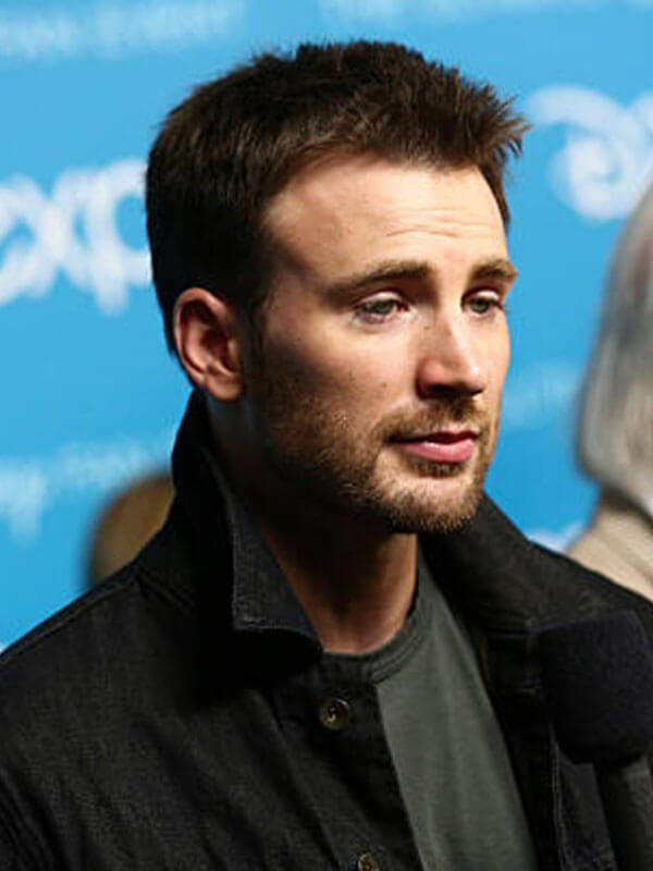 Chris Evans Disney D23 Expo Black Cotton Jacket