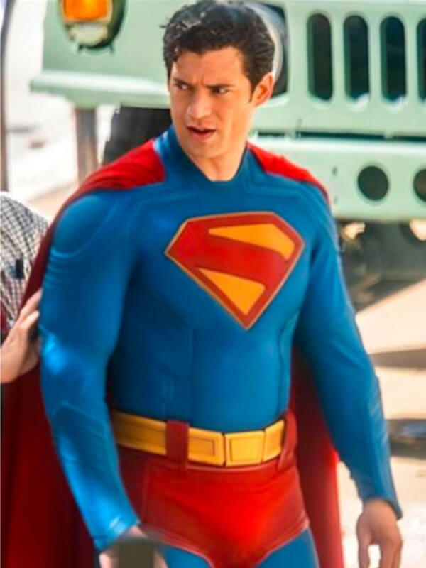 Clark Kent Superman 2025 Blue Leather Jacket