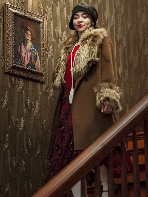 Claudia Interview With The Vampire Season 01 Brown Wool Coat