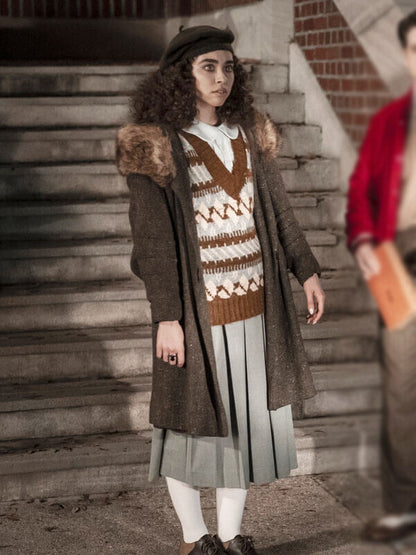 Claudia Interview With The Vampire Season 02 Green Wool Coat
