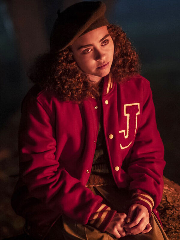 Claudia Interview With The Vampire Season 02 Unisex Red Varsity Jacket