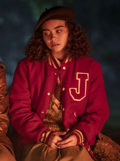 Claudia Interview With The Vampire Season 02 Unisex Red Varsity Jacket