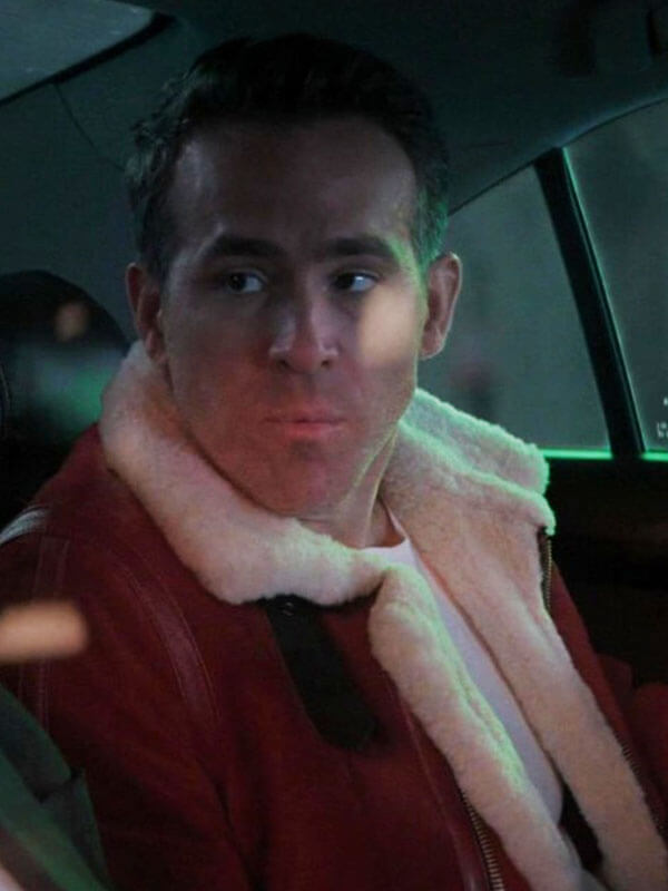 Clint Briggs Spirited Red Suede Christmas Jacket