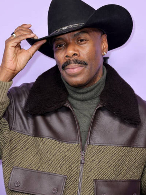 Coleman Domingo Sundance Film Festival Green & Brown Jacket