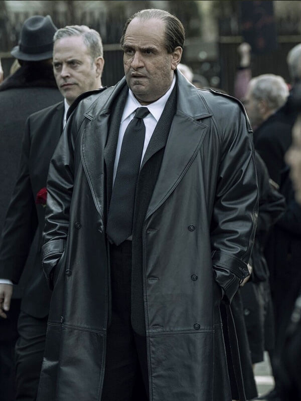 Colin Farell The Penguin 01 Black Trench Coat