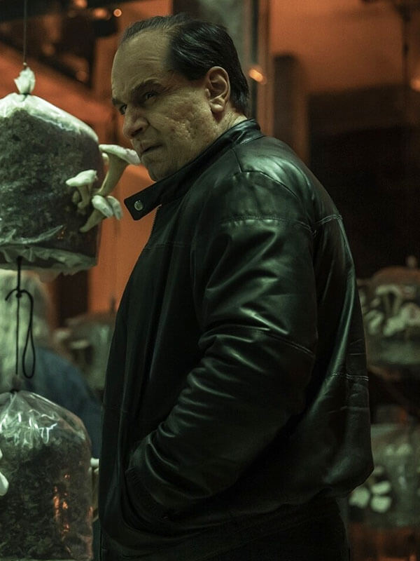 Colin Farell The Penguin Season 01 Black Leather Jacket