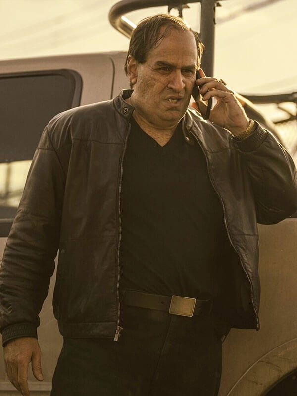Colin Farell The Penguin Season 01 Black Leather Jacket