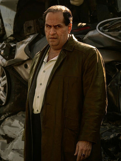 Colin Farell The Penguin Season 01 Brown Trench Coat