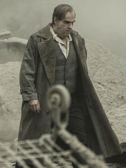 Colin Farell The Penguin Season 01 Green Trench Coat