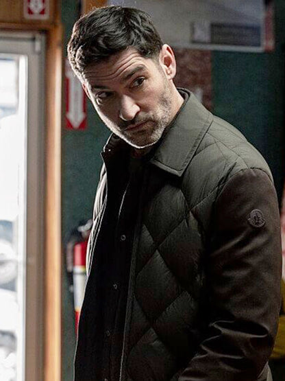 Colin Glass CIA Season 01 Brown Quilted Jacket