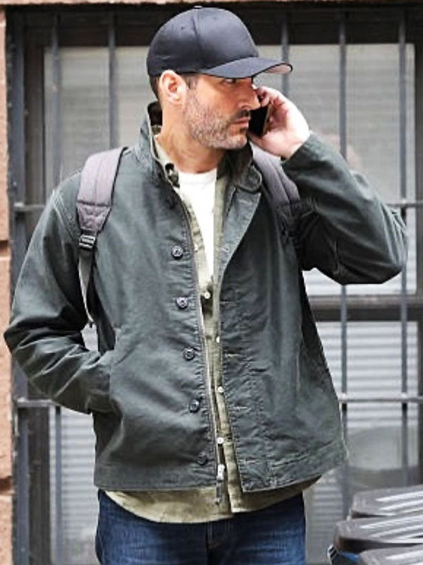 Colin Glass CIA Season 01 Green Cotton Jacket