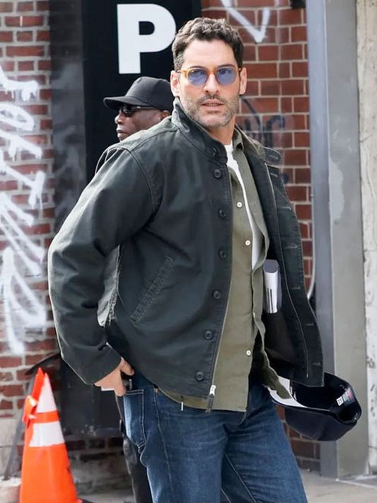 Colin Glass CIA Season 01 Green Cotton Jacket