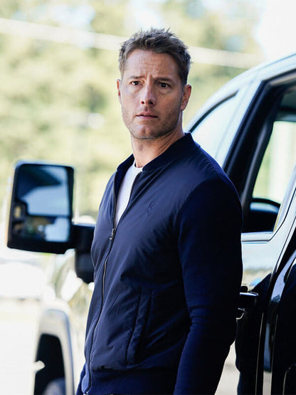 Colter Shaw Tracker Season 2 Blue Bomber Jacket