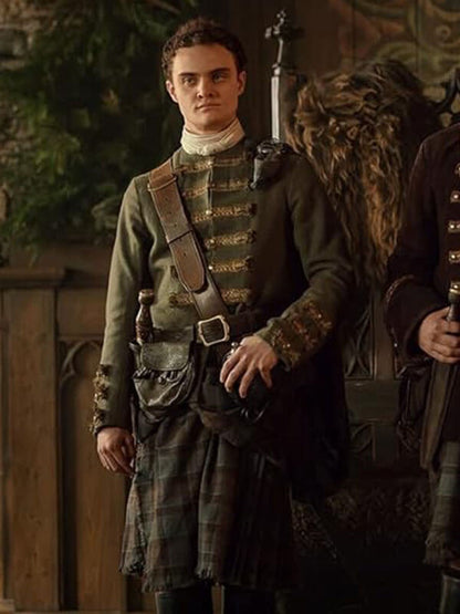 Colum Mackenzie Outlander Blood of my Blood Green Jacket.