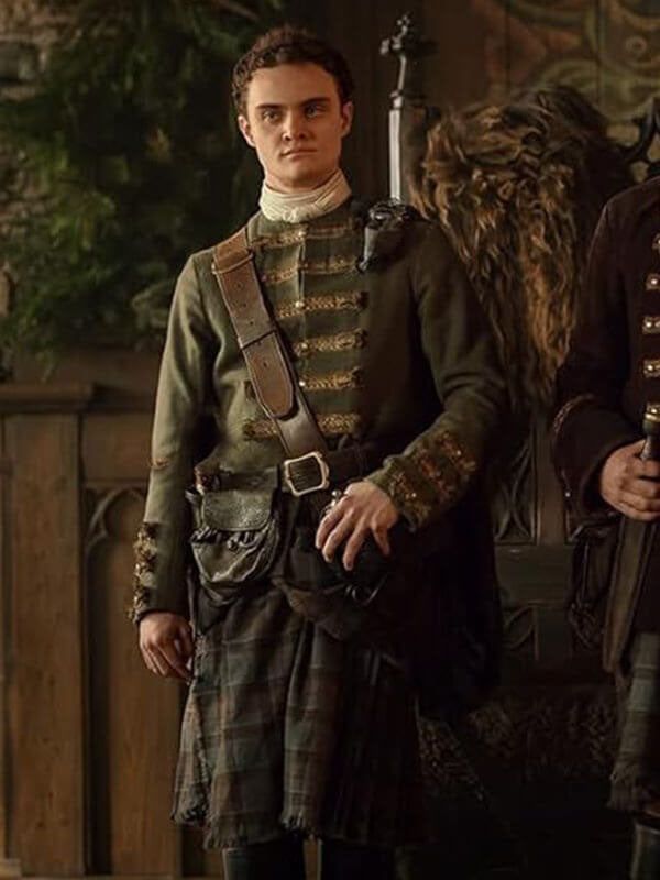 Colum Mackenzie Outlander Blood of my Blood Green Jacket.