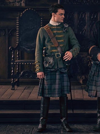 Colum Mackenzie Outlander Blood of my Blood Green Jacket.