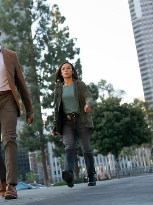 Count Down 2025 Jessica Camacho Green Cotton Jacket