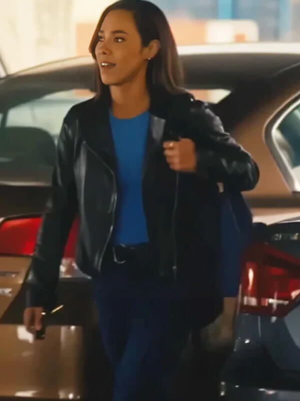 Countdown 2025 Jessica Camacho Black Leather Jacket