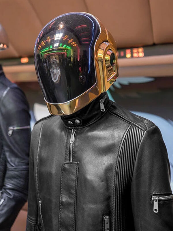 Daft Punk's Electroma Black Leather Jacket