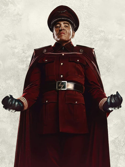 Dan Dastmalchian Street Fighter 2026 Red Cotton Jacket