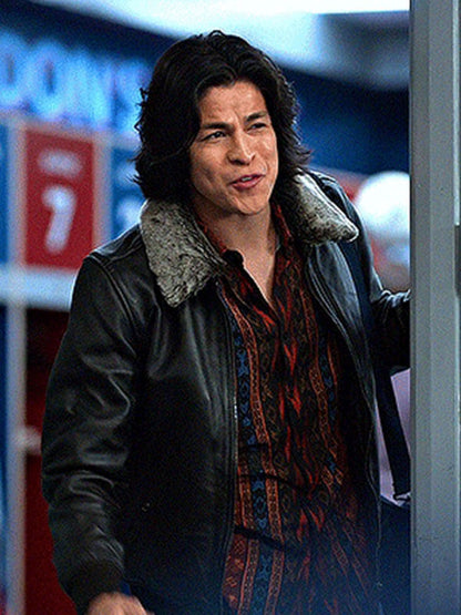 Dani Rojas Ted Lasso Season 02 Brown Leather Jacket