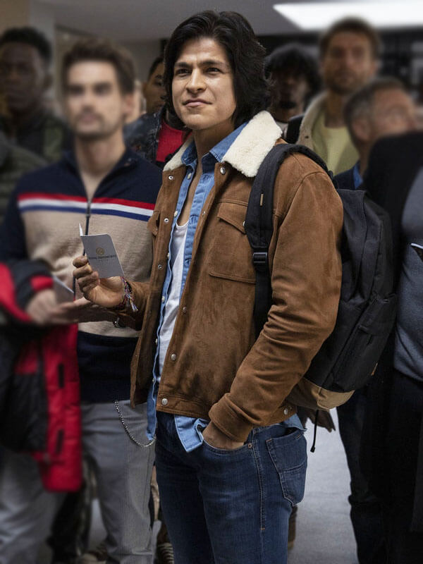 Dani Rojas Ted Lasso Season 02 Brown Suede Jacket