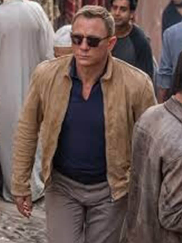 Daniel Craig James Bond Spectre Leather Jacket