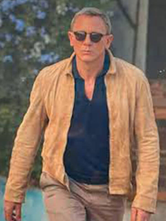 Daniel Craig James Bond Spectre Leather Jacket
