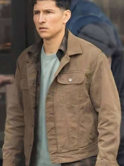 Danny Ramirez Captain America Brave New World 2025 Brown Cotton Jacket