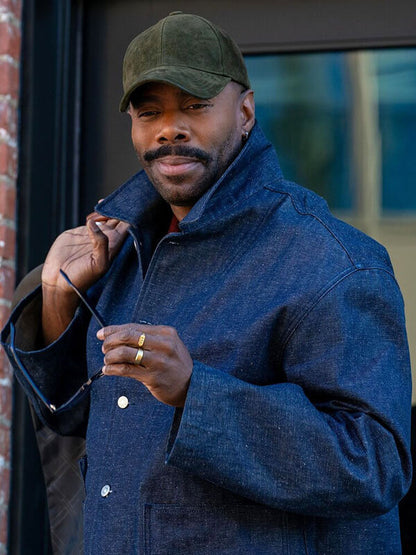 Danny The Four Seasons S01 Blue Denim Work Wear Jacket