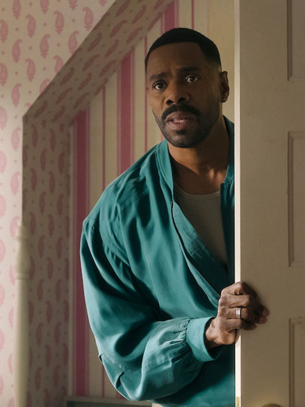 Danny The Four Seasons S01 Green Cotton Bomber Jacket