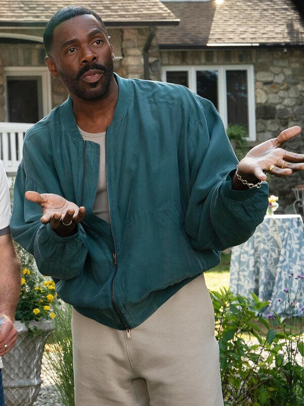 Danny The Four Seasons S01 Green Cotton Bomber Jacket