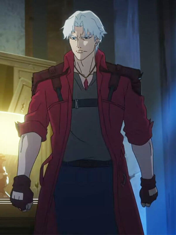 Dante Devil May Cry Season 01 Red Trench Jacket