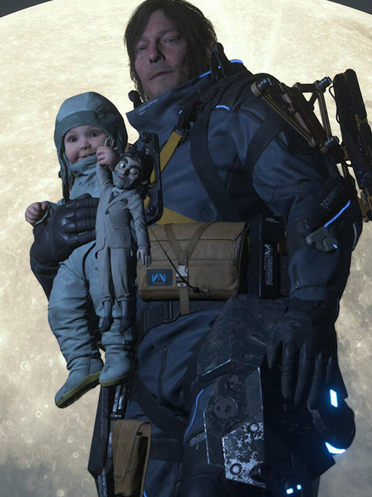 Death Stranding 2 2025 Norman reedus Black Jacket