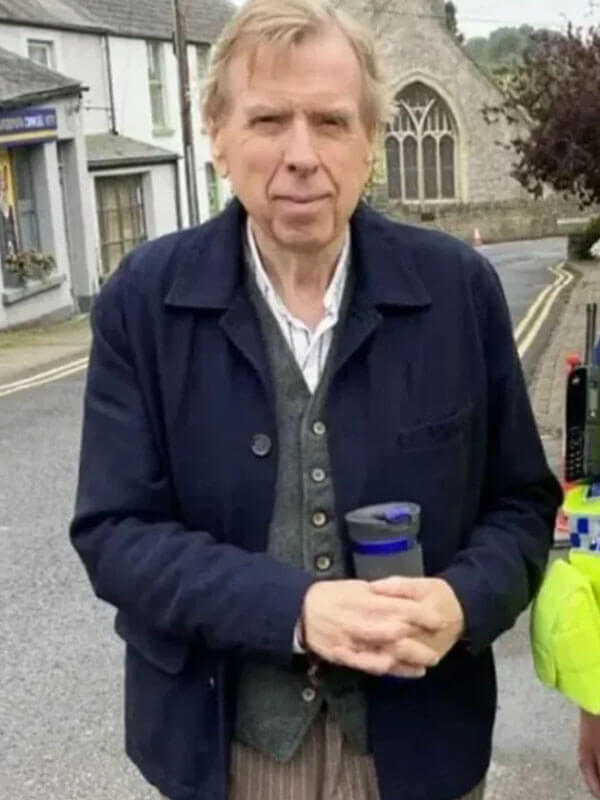 Death Valley S01 Timothy Spall Wool Jacket