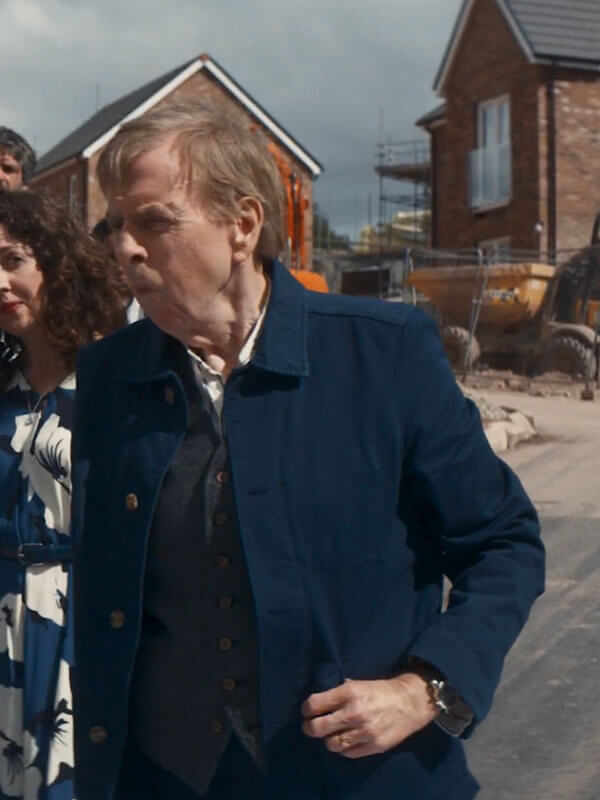 Death Valley S01 Timothy Spall Wool Jacket