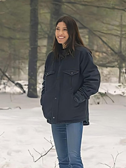 Dexter New Blood S1 2021 Jennifer Carpenter Black Cotton Jacket