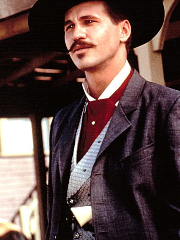 Doc Holiday Tombstone Grey Suiting Coat